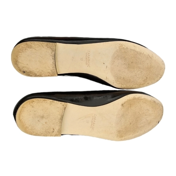 Zara Basic Collection Black Rose Loafers - Picture 7 of 9